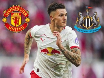 德甲锋霸引英超两强争夺!塞斯科为何值7000万?曼联纽卡谁胜出?