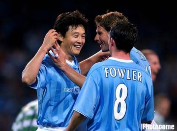 22年前今天孙继海创造历史,欧洲联盟杯破门!曼城5-0威尔士亚军(2003年8月14日)