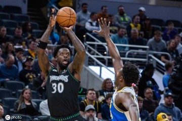 兰德尔19分里德17分 森林狼击败步行者