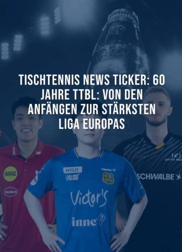 德甲60周年海报，樊振东站C位，排面超欧洲传奇！王励勤一句话，小胖归队有望