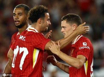 热身赛-维尔茨处子球16岁新星一条龙 利物浦3-1逆转横滨水手