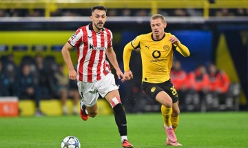 欧冠:多特蒙德4-1力克西甲劲旅毕尔巴鄂竞技,吉拉西传射萨比策助攻