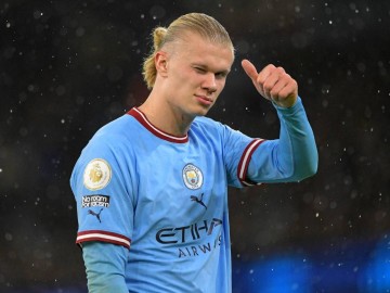 英超百球时速榜，哈兰德身前仅剩一人