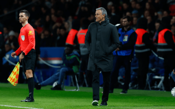 法甲:巴黎圣日耳曼vs里尔,恩里克表示“明天的比赛很艰难”