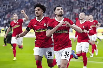 德甲焦点战:弗赖堡主场力克汉堡