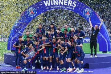 恩里克“疯了”!巴黎5-0国米首夺欧冠,他为这球狂奔半场!