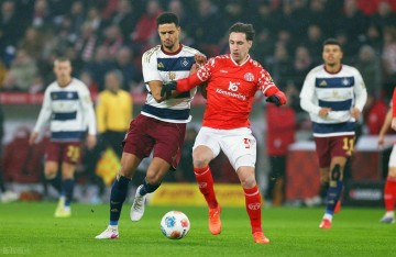 随着美因茨1-1,德甲最新积分出炉