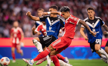 德甲最新积分榜:拜仁5球大胜继续领跑,多特客胜攀升第2位!