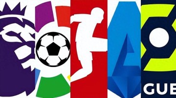五大联赛前二分差：英超德甲9分 意甲8分 西甲4分 法甲1分