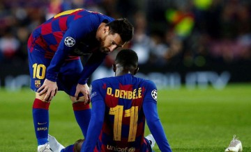 登贝莱:梅西是历史第一人!我看过乔丹的《最后一舞》!