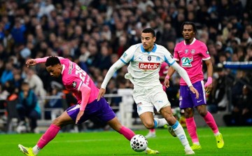 法甲第4遭法甲第11逆转，格林伍德表现亮眼难救主，马赛无缘法国杯四强