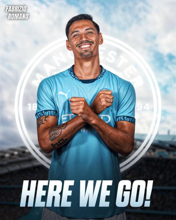 Here we go！罗马诺：曼城签米兰中场赖因德斯，转会总价7000万欧