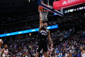 约基奇空砍38+8阿奴诺比34分 尼克斯39分大胜掘金