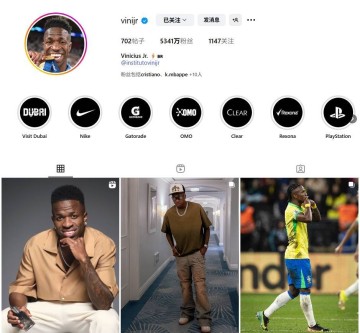 遭球迷集体评论离队维尼修斯被迫撤下与皇马欧冠奖杯合影置顶