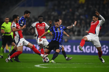 1月20日周二,欧冠焦点战:圣西罗巅峰对决!国际米兰 vs 阿森纳