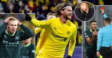 史诗般的羞辱!曼城1-3惨遭北极圈豪门逆袭,哈兰德8场仅进1球引发恐慌