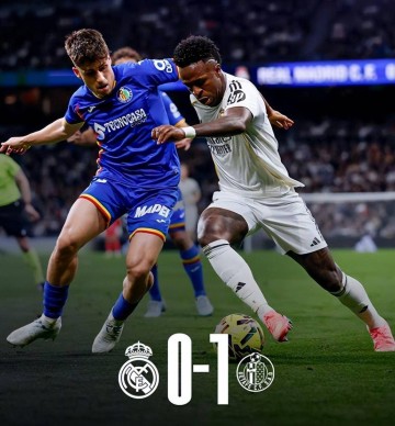 西甲皇马0比1赫塔费,两连败恐导致失冠,姆巴佩重要性很明显