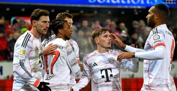 拜仁4-0大胜,美因茨0-0战平,德甲第15轮积分榜揭晓:拜仁独领风骚