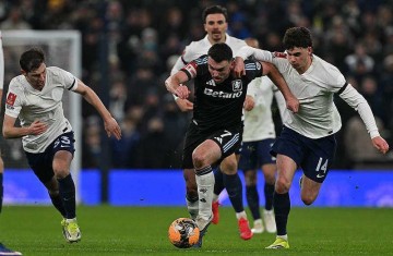 足总杯:热刺1-2遭维拉淘汰