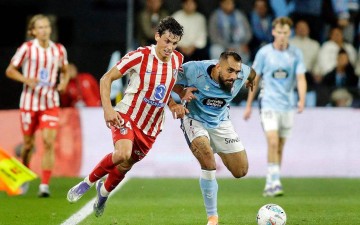 西甲大冷门!巴萨旧将朗格莱驱逐,塞尔塔逼平西甲第5马竞