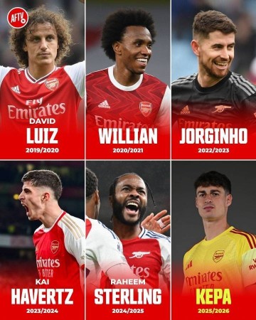 伦敦好兄弟!阿森纳近7年花1.6亿买切尔西7人:哈弗茨+马杜埃凯…