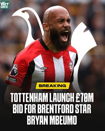 报价压过曼联!镜报:热刺总价7000万镑报价姆贝莫