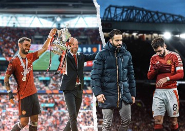 曼联去年足总杯夺冠成失败源头！阿莫林只有1亿资金，重建举步维艰