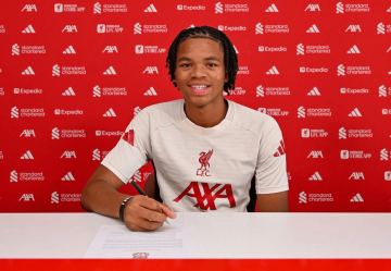 利物浦官宣:17岁的绝杀英雄恩古莫哈签下首份职业合同