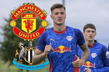 德天空:纽卡代表在莱比锡等着,若曼联谈崩将马上对塞斯科出手