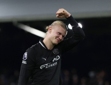 英超｜曼城客胜富勒姆 哈兰德创最快百球纪录