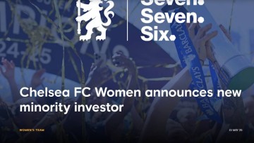 新力量!切尔西官方:女足有少数股东加入,股份价值2000万镑