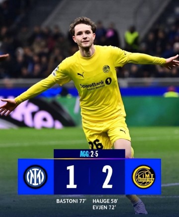 国米1-2遭博德闪耀双杀，阿坎吉失误是冰山一角，外战无力需反省