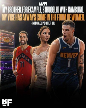 小波特:每个人都有软肋 我的软肋一直在女人身上