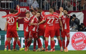 德甲进球榜:拜仁44球领跑!药厂、法兰克福并列第2!