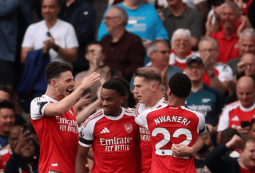 5-0横扫!阿森纳踢疯了,24岁超级后卫大爆发:独造3球太犀利