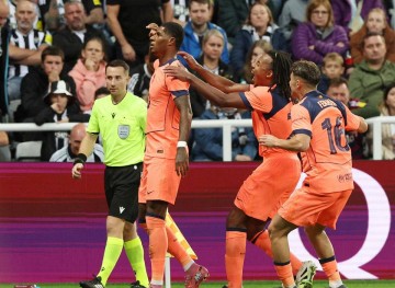 拉什福德助巴萨击败纽卡斯尔 荣膺官方MVP 曼联球迷黯然神伤