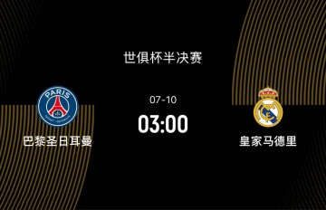 世俱杯半决赛-巴黎3-0皇马：新王对决旧王，名帅少帅斗法，足坛一哥之争|前瞻