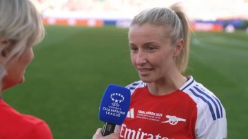 阿森纳女足队长:上半场浪费机会,但只要下半场再来1次就够了