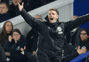 布莱顿主帅气炸！怒喷阿森纳拖延时间：难道以后只能踢50分钟？