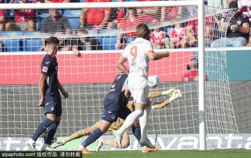 德甲-凯恩戴帽格纳布里破门 拜仁4-1霍芬海姆豪取4连胜