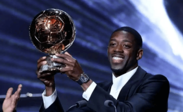 登贝莱首夺金球泪洒现场,姆巴佩祝贺背后,足坛格局要变了吗?