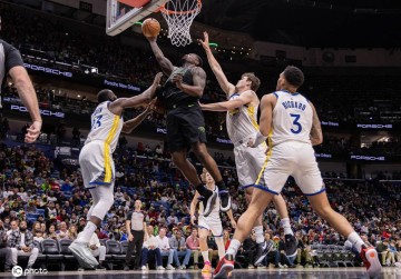 波杰姆斯基16+15威廉森26分 勇士不敌鹈鹕