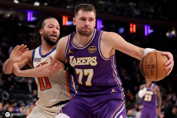 东契奇30+15布伦森12+13 湖人不敌尼克斯