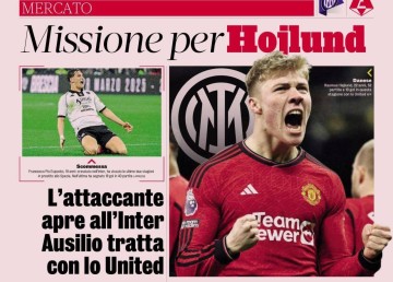 国米欲3800万先租后买霍伊伦德!曼联已说服其离队,争取踢世俱杯