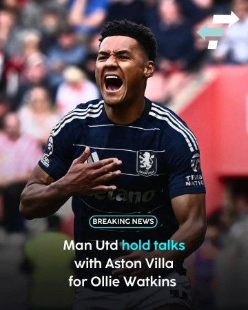 曼联接洽维拉欲签沃特金斯，对方标价6000万！卖掉霍伊伦德才能买