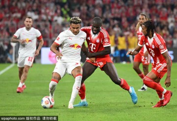 首战造惨案!德甲-凯恩戴帽迪亚斯1射2传 拜仁6-0莱比锡