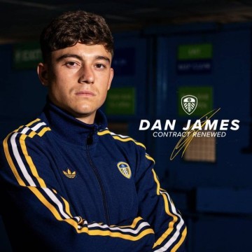 官方:利兹联与27岁边锋丹尼尔-詹姆斯续约四年
